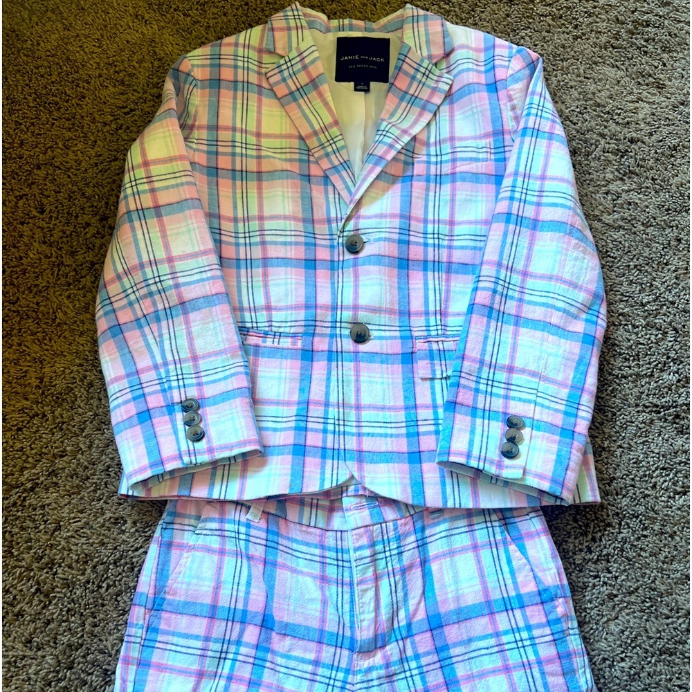 Janie & Jack spring suit jacket size 7